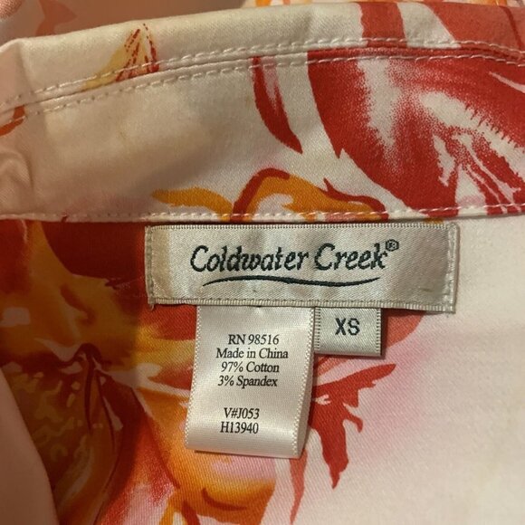 Coldwater Creek Jean Jacket. Size XS. Button Up. Cotton/Spandex. B83. - Picture 5 of 5